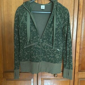 Cabi Camouflage hooded jacket.  Size S